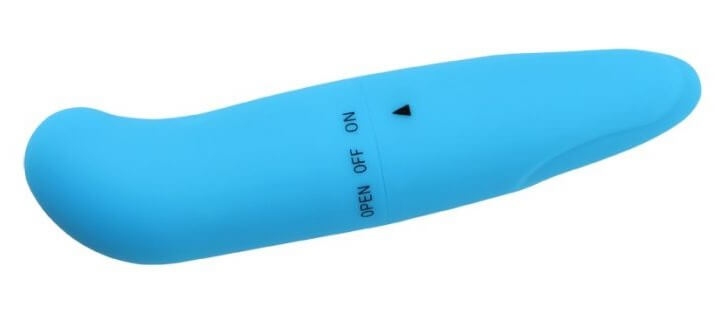 Мини вибратор Hi-Basic Powerful Invigorate G-Spot, голубой