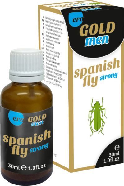 Возбуждающие капли для мужчин Ero Gold Men Spanish Fly Strong, 30 мл