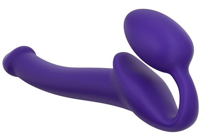 Безремневой страпон Strap-On-Me Dildo Size S, фиолетовый