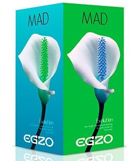 Реалистичный вибратор на присоске Mad Egzo Evolution - 20 см, телесный