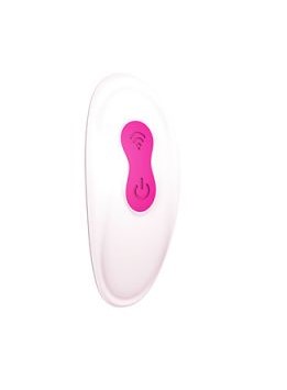 Безремневой страпон с вибрацией Vibes Of Love Remote Double Dipper, розовый