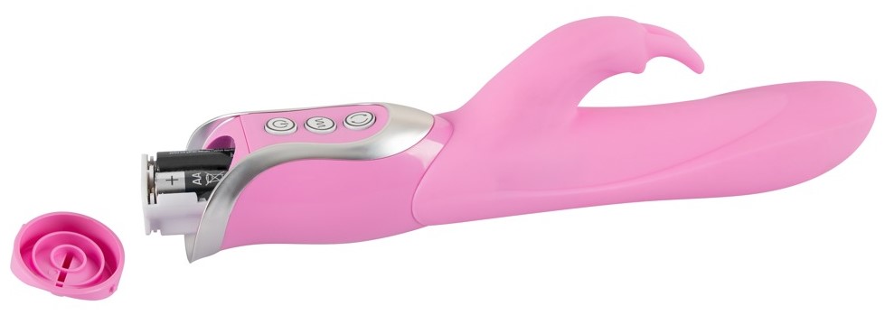 Вибратор кролик с ротацией Smile Rotating Rabbit Vibrator, розовый