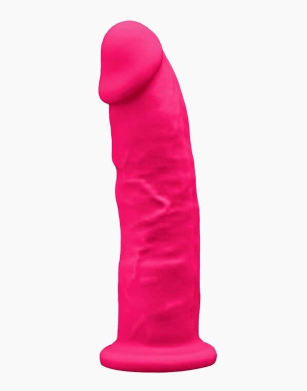 Фаллоимитатор Silexd Premium Silicone Dildo Model 2 - размер 7.5, розовый