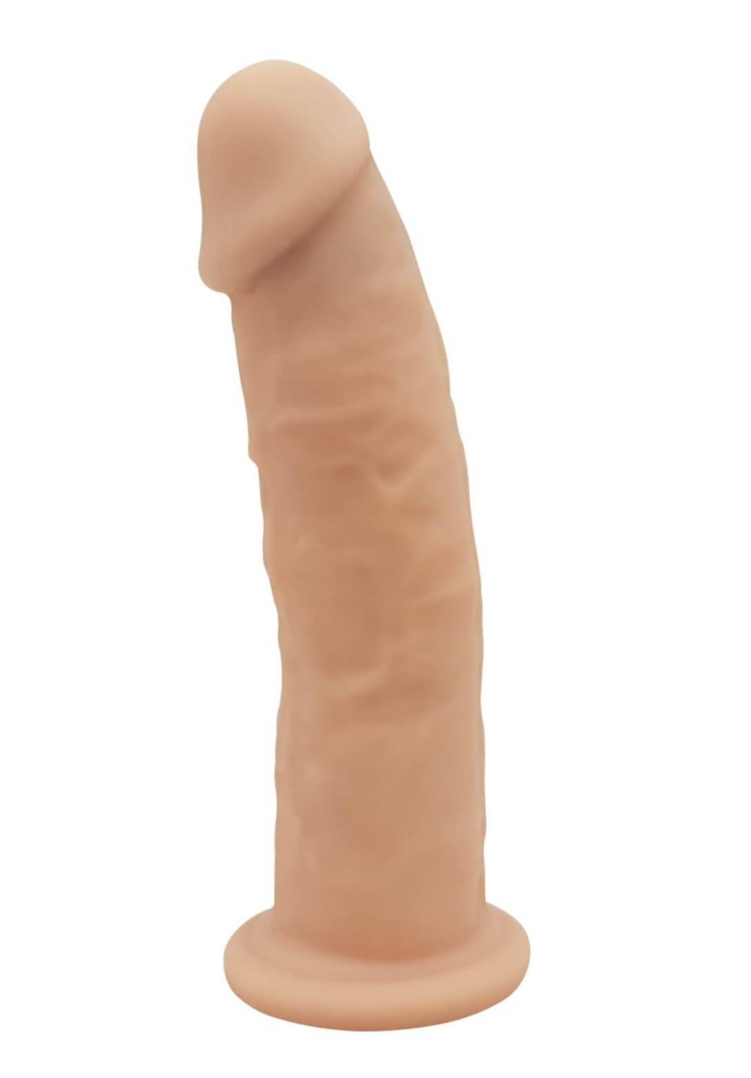 Фаллоимитатор Silexd Premium Silicone Dildo Model 2 - размер 7.5, телесный