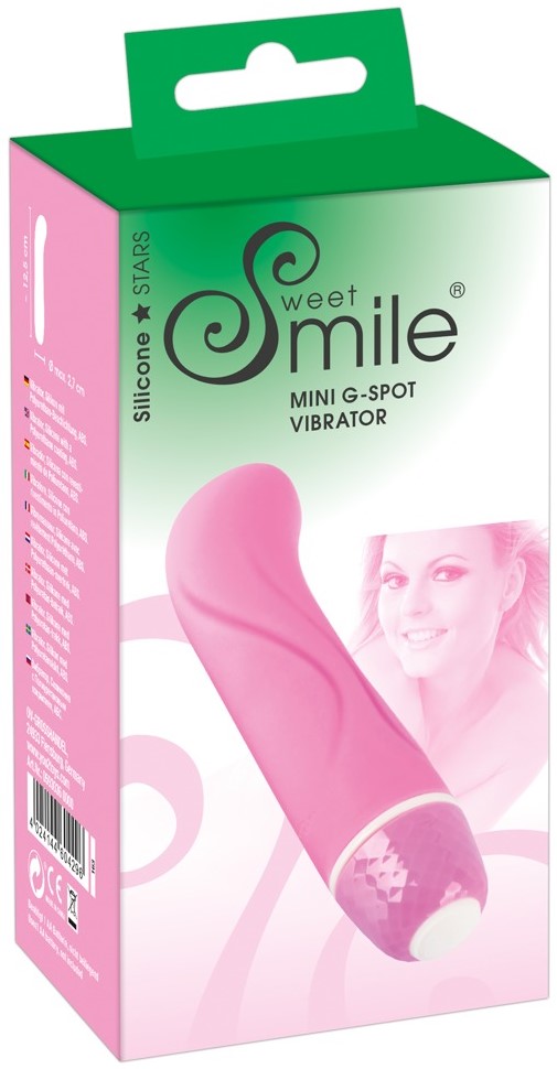 Вибратор для точки G Smile mini G-Spote Vibrator, розовый