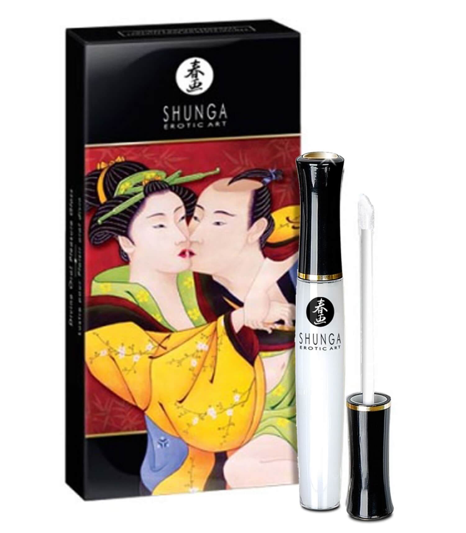 Блеск для губ Shunga Divine Oral Pleasure Sparkling Strawberry Wine, 10 мл