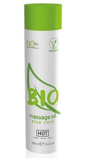 Масло для массажа Hot Bio Massage Oil Aloe Vera - алоэ вера , 100 мл