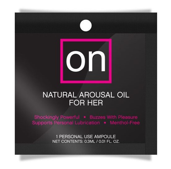 Пробник возбуждающего масла для клитора Sensuva On Arousal Oil Original, 0,3 мл