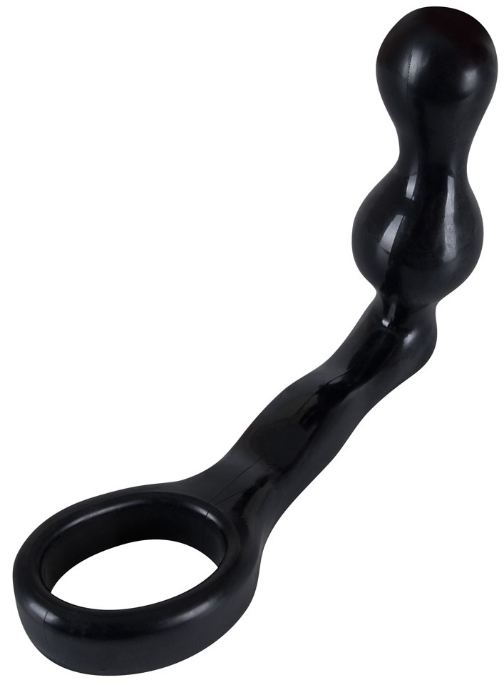 Эрекционное кольцо со стимуляцией простаты The A Fun Anal Cock Ring, черное