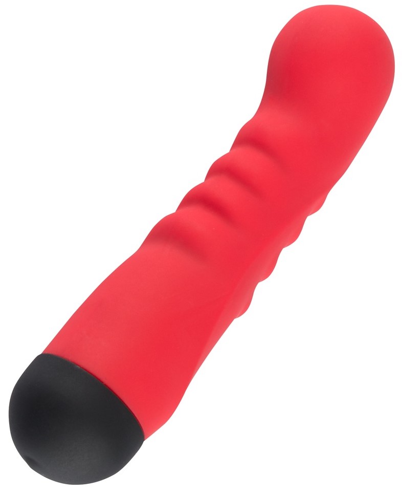Вибратор Colorful Joy Red Ripple Vibe, красный