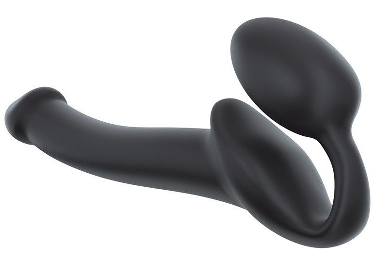Безремневой страпон Strap-On-Me Dildo Size S, черный