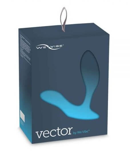 Массажер простаты с дистанционным управлением Vector by We-Vibe, голубой