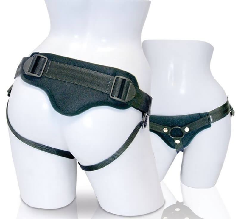 Трусики для страпона Divine Diva Plus Sized Strap-On, черные