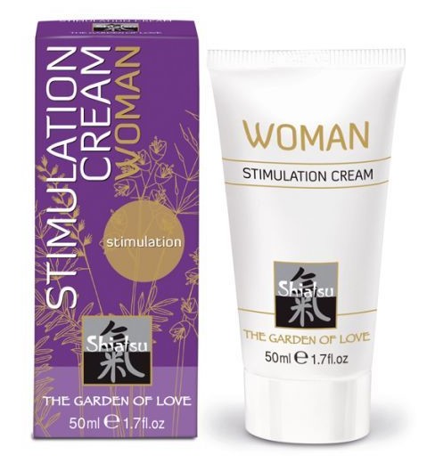 Возбуждающий крем для женщин Shiatsu Geisha‘s Dream Stimulating Cream, 50 мл