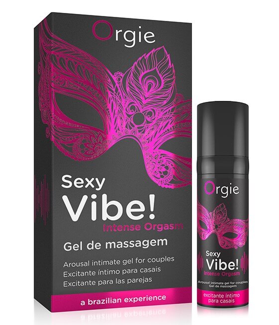 Жидкий вибратор Orgie Sexy Vibe Intense Orgasm - усиление оргазма, 15 мл
