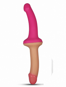 Двойной стапон Holy Dong 12, розовый