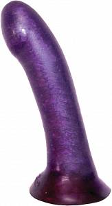 Насадка для страпона Sportsheets Silicone Dildo Skyn, фиолетовая